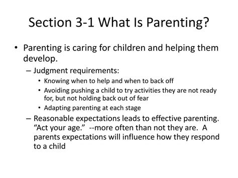 chapter  effective parenting skills powerpoint    id