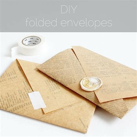 Diy Envelopes A Charming Way To Send Customized Snail Mail