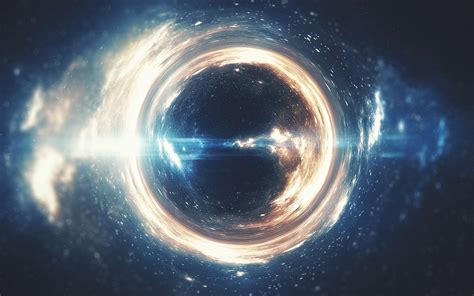 Download Space Sci Fi Black Hole HD Wallpaper by Denis Mareta