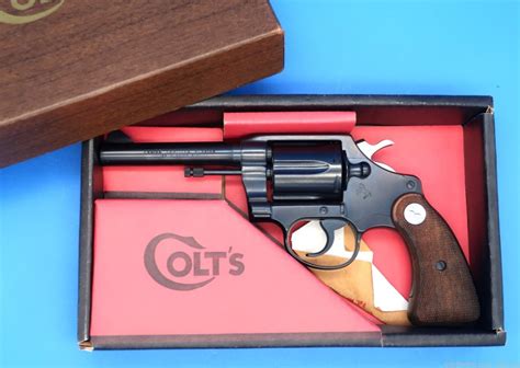 Colt Police Positive Special 38 Spec W Box Unfired Mint Ca 1969 Candr Revolvers At Gunbroker