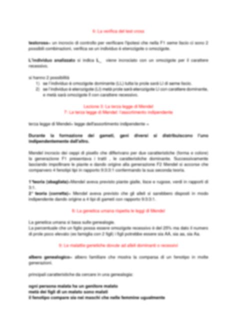 Seconda Legge Di Mendel