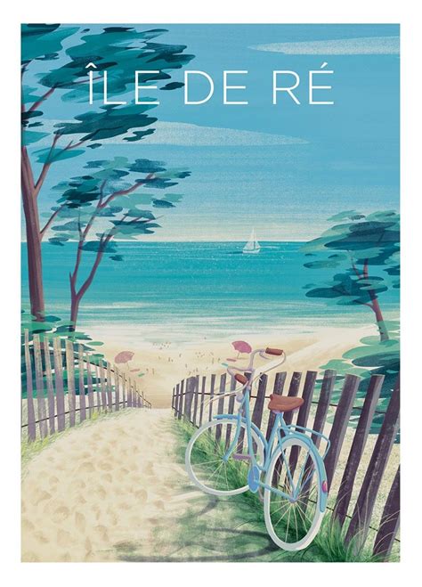 Affiches Du Sud Ouest Passion Aquitaine Landscape Poster Retro