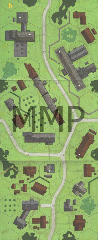 MMP ASL Deluxe Map B ASL MMP Maps Multi Man Publishing Advanced