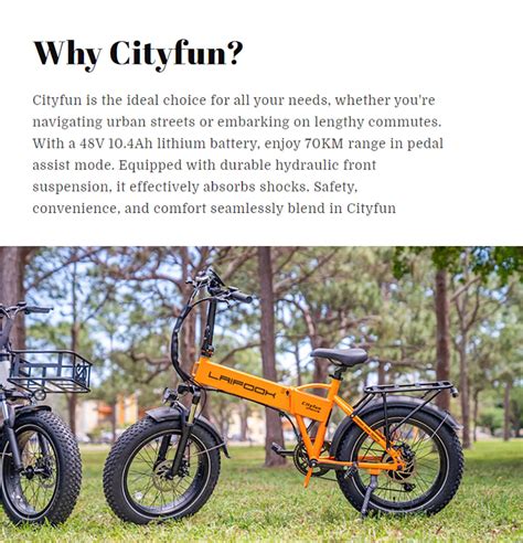 Laifook Cityfun Electric Bike Green Europe