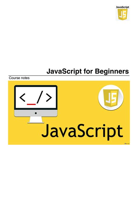 Solution Javascript Notes For Beginners Studypool