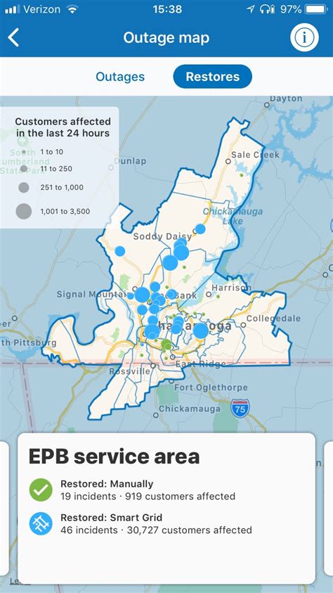 Epb Power Outage Map: Everything You Need To Know - World Map Colored ...