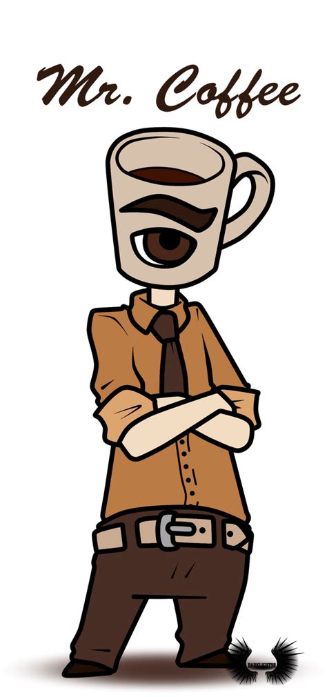 Mr Coffee Ref Chibi By Darklight98 On Deviantart