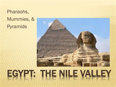 egypt  nile valley powerpoint