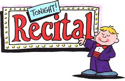 Free Recital Cliparts, Download Free Recital Cliparts png images, Free ...