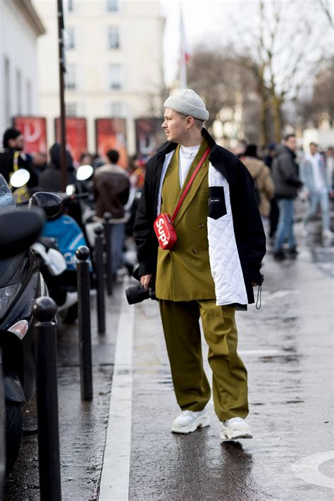 Paris Fashion Week Men S Street Style Fall Day The Impression