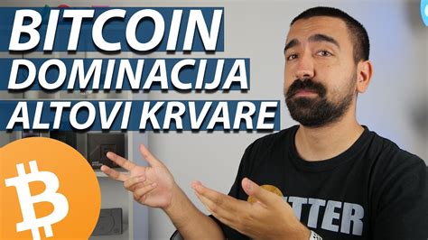 Bitcoin Dominacija Raste Dobre Vesti Za Coinbase Youtube