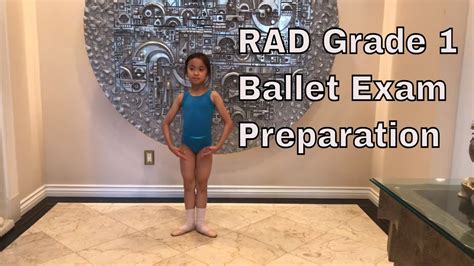 Rad Grade 1 Ballet Exam Practice Youtube