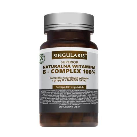 Singularis Superior Naturalna Witamina B Complex Kapsu Ek