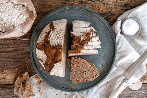 Brot Einfaches Dinkel Vollkornbrot Mit Sauerteig Selbstgemacht