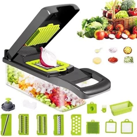 Cortador Rallador Multiple Frutas Verduras Mandolina Acero