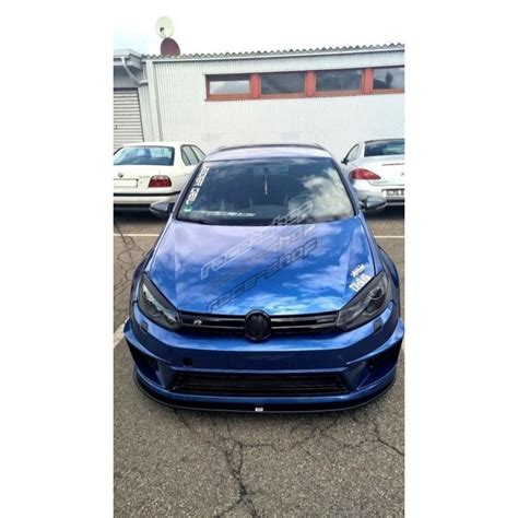 Front Splitter Vw Golf Vi For R Bumper Races Shop