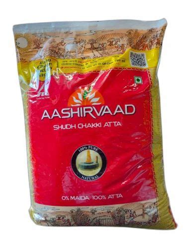 Aashirvaad Shudh Chakki Atta Packaging Size Kg Packaging Type Bag