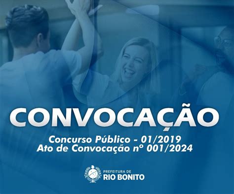 Ato De Convoca O Concurso P Blico Riobonito Rj Gov Br