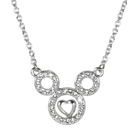 Collier Mickey Et Son Coeur Disney Arribas