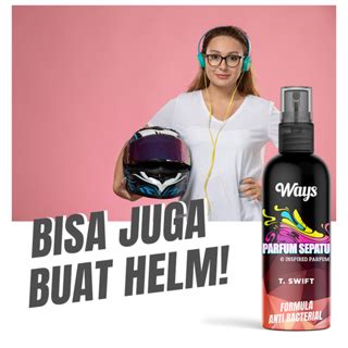 Jual WAYS Parfum Sepatu Helm Anti Bau Bakteri Spray Shoe Perfume