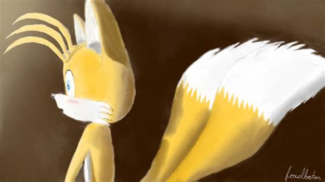 A Fan Art Of Tails The Fox By Foxelbeton On Deviantart