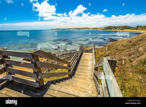 Flynns Beach Victoria Stock Photo Alamy