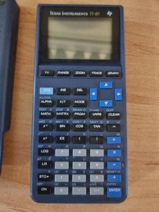 Calculadora Grafica Texas Instruments Ti 81 En France Clasf Informatique