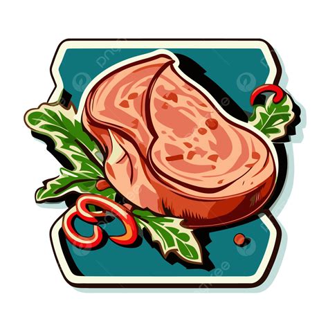 Cooked Pork Chop Clip Art