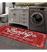 Amazon Pauwer Farmhouse Laundry Room Rug Runner X Non Slip