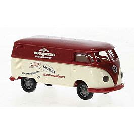 Brekina 1960 1963 Volkswagen T1b Kasten Cargo Van Assembled