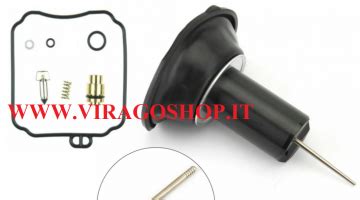 Viragoshop It KIT CARBURATORE MEMBRANA YAMAHA XV250 VIRAGO DRAGSTAR