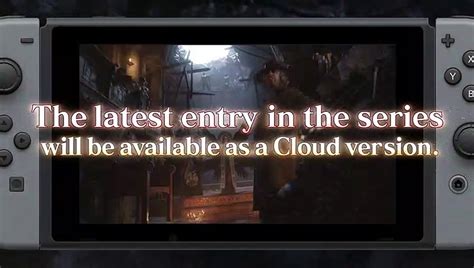 Nintendo Switch Resident Evil Cloud Announcement Trailer Video