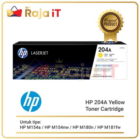 Jual Hp Toner Cartridge A Yellow Original Cf A Shopee Indonesia