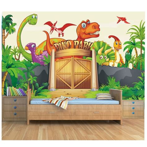 Papel Parede Infantil Dinossauro 6m² 53 Elo7 Produtos Especiais