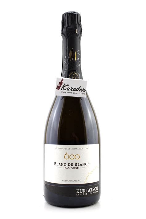 Brut Blanc De Blanc Pas Dos Riserva Vol Kellerei K