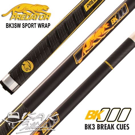 Jual Predator BK3SW Break Cue Sport Wrap Billiard Stick Biliar