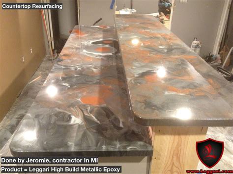 Leggari Diy Metallic Epoxy Countertop Resurfacing Kits Another Project