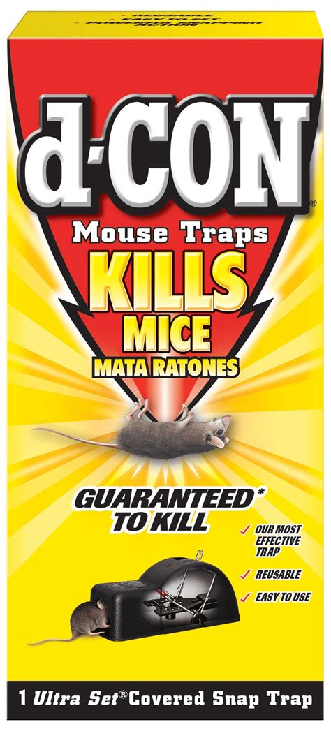 d-CON Reusable Covered Mouse Snap Trap, 1 Trap - Walmart.com