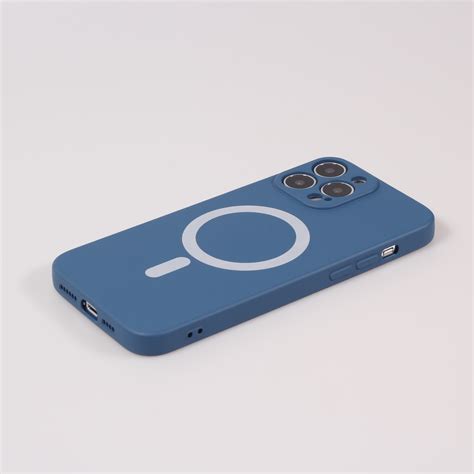 Housse IPhone 15 Pro Coque En Silicone Souple Avec MagSafe Et