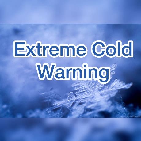 Extreme Cold Warning Issued for Oxford - 104.7 Heart FM