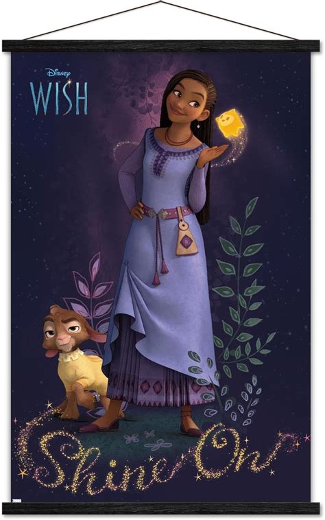 Trends International Disney Wish - Asha Wall Poster, 22.37" x 34.00 ...