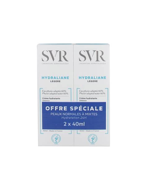 SVR HYDRALIANE LEGERE CREMA HIDRATANTE INTENSA 40ML PACK DUPLO Online