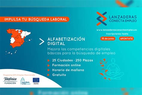 Las 25 Lanzaderas Conecta Empleo Comienzan A Funcionar Para Ayudar A