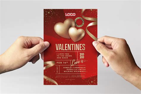 Valentines Flyer Template [PSD] - BrandPacks