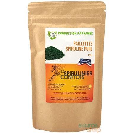 Spiruline Pure En Paillettes Du Jura Production Paysanne