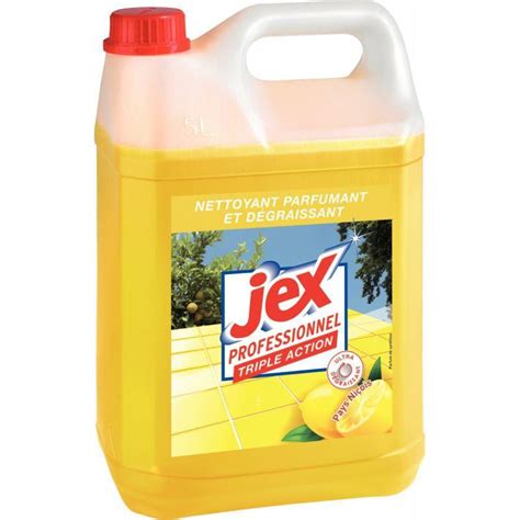 Bidon De Litres De Nettoyant D Graissant Jex Professionnel Triple