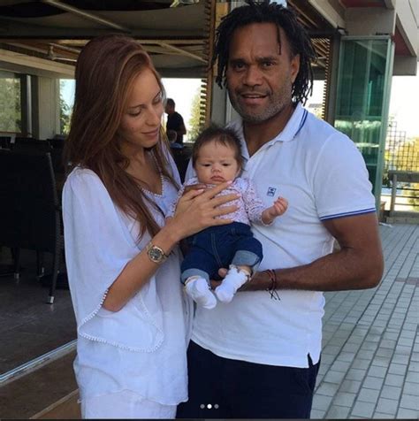 Christian Karembeu Et Ses Enfants