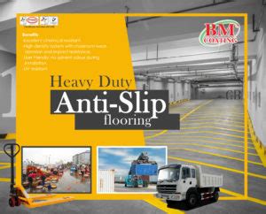 Bm Heavy Duty Anti Slip Flooring Bm Coating Chemical Sdn Bhd