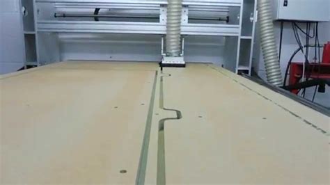 Cnc Design Large 8 X 4 Cnc Machine Cutting 25mm Mdf Youtube