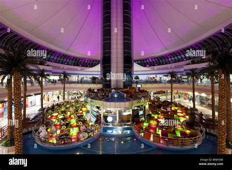 Interior Of Marina Mall Shopping Centre Abu Dhabi`s Largest Mall Abu